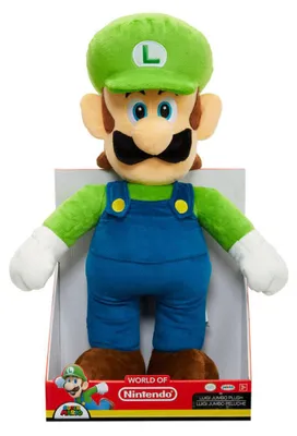 Produktbild von Nintendo Super Mario Luigi Jumbo Plü schtier 50 cm