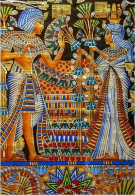 Produktbild von GRAFIKA Puzzle Egyptský papyrus 1000 dílků