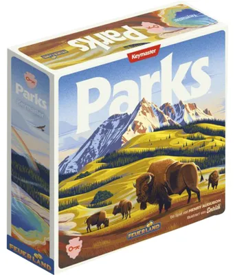 Produktbild von Feuerland Parks 2. Edition (DE) - Brettspiel