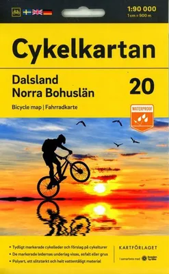 Produktbild von Cykelkartan Blad 20 Dalsland/Norra Bohuslän 1:90000