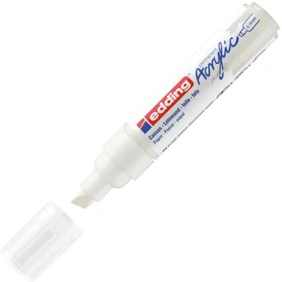 Productafbeelding van edding 4-5000922 edding 5000 Acrylstift weiß 5,0 -10,0 mm, 1 St.