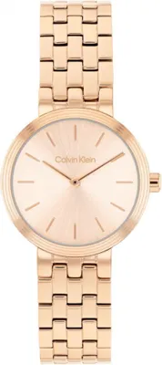 Obrázok produktu pre Zegarek damski CALVIN KLEIN 25100185 różowe złoto klasyczny