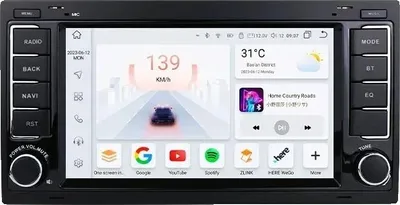 Zdjęcie produktu dla Autoradio, wyświetlacz 7-zolowy, Android 13, S4-4G 32G-8kerne-4G