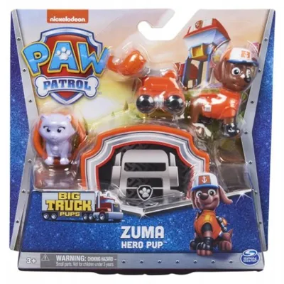 Produktbild von Spin Master Paw Patrol Fahrzeug mit Zuma Figur