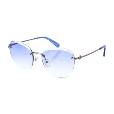 Image de Longchamp LO128S 719 GOLD/BLUE 58/18/140 Lunettes de soleil pour femmes