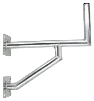 Produktbild von PremiumX 60cm Wandhalter Aluminium zwei Wandplatten SAT Wand-Halterung
