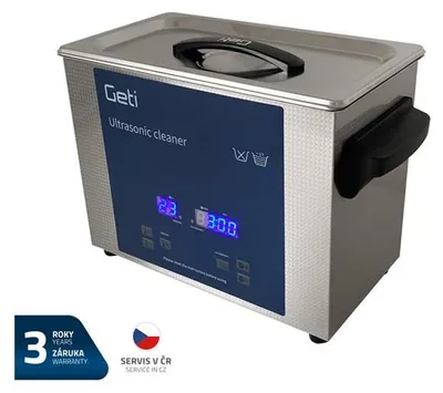 Obrázek produktu pro Ultrazvuková čistička GETI GUC 04B 4L nerez