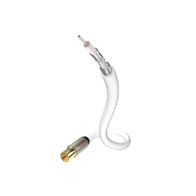 Obrázek produktu pro Inakustik 00426205, 5 m, F-typ, F-typ, Bílá