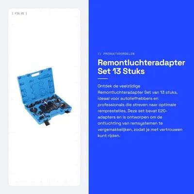 Produktbild von Remontlampenadapter Set - 13 Stücke - Hochwertig