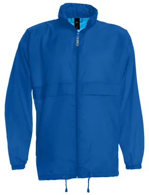 Produktbild von B&C - "Sirocco" Windjacke für Herren FK3190 (3XL) (Königsblau)