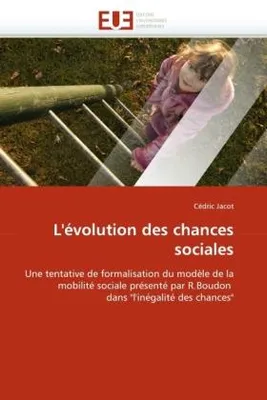 Produktbild von L'évolution des chances sociales