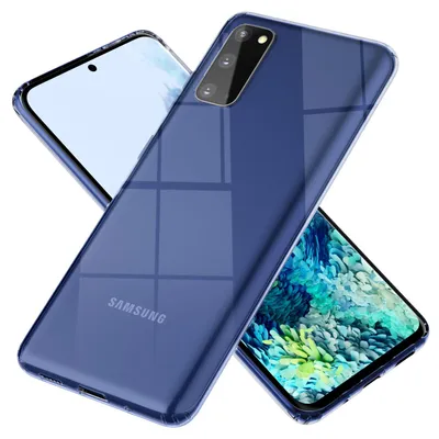 Produktbild von NALIA Klare Schutz Hülle für Samsung Galaxy S20 FE, Hard Case Clear Handy Cover