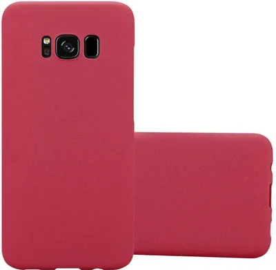 Image de Cadorabo Housse pour Samsung Galaxy S8 Housse en rouge Etui Hard Case Handyhülle Cover