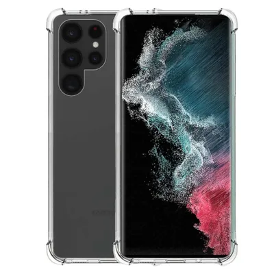 Immagine prodotto di Smartphonica Custodia rigida in TPU per Samsung Galaxy S22 Ultra antiurto trasparente