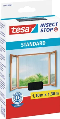 Produktbild von tesa sieťka proti hmyzu štandard 55671-00021-02 110x130cm antracit