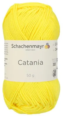 Obrázok produktu pre Bavlnená priadza Schachenmayr SMC Catania 50 g - 00280 žltá