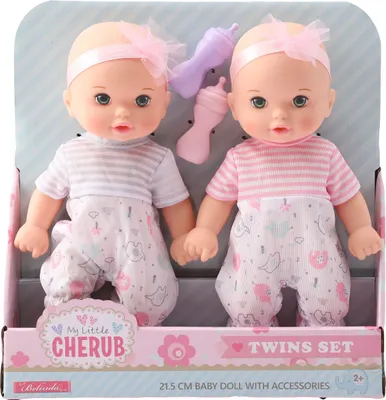 Image de Poupées jumelles Little Cherub 21,5 cm