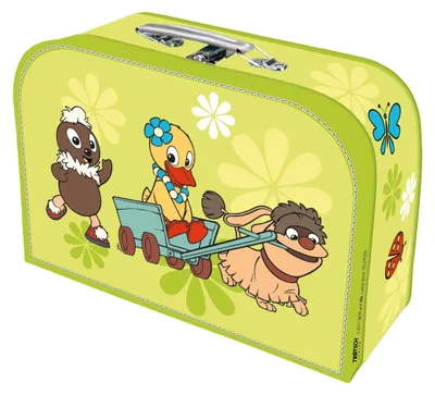 Produktbild von TRÖTSCH Kinderkoffer Pittiplatsch Bollerwagen mittel