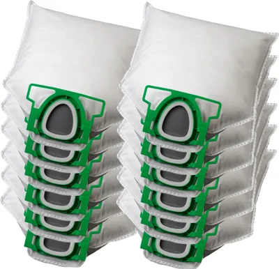 Produktbild von KOMA V200PL - Set mit 12 Stück Staubsaugerbeuteln mit Kunststoffstaubsperre für Vorwerk VK 200 Kobold Staubsauger