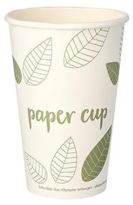Produktbild von 50 Trinkbecher, Pappe "pure" 0,3 l Ø 8 cm · 11,7 cm "ZERO"