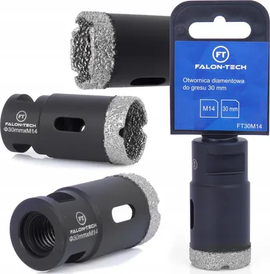 Obrázok produktu pre Diamantový Dieľkový Rezák Pre Gres M14 30Mm