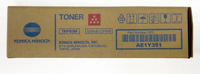 Produktbild von Konica Minolta TNP-93M Tonerkartusche AE1Y351 Magenta für Bizhub C3100i