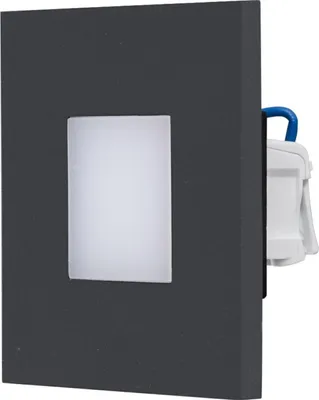 Produktbild von EVN LED Wandeinbau - anthrazitIP44 - 240V - 8W - 3000K - 55lm