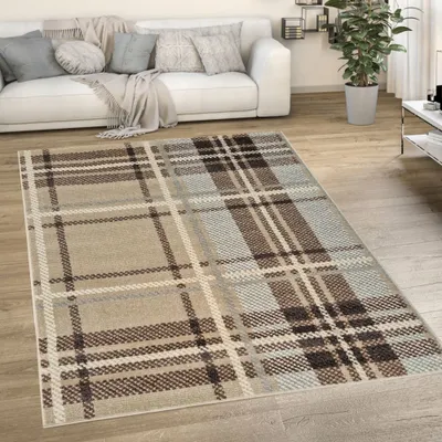 Immagine prodotto di Tappeto pezzo 60x100 cm OZAN rettangolare - beige / grigio