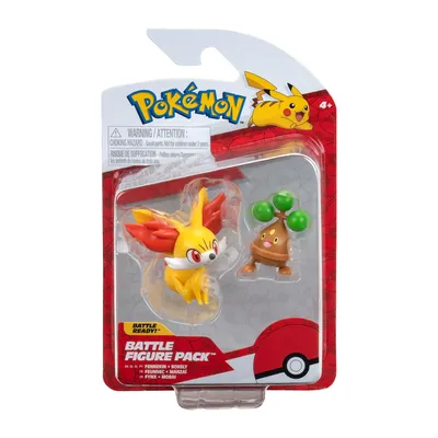 Obrázok produktu pre Jazwares Pokémon Battle Figúrka Fennekin a Bonsly