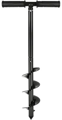 Immagine prodotto di Solidchoice - Trapano manuale per terreno, 10 x 60 cm - Utensile manuale per giardinaggio