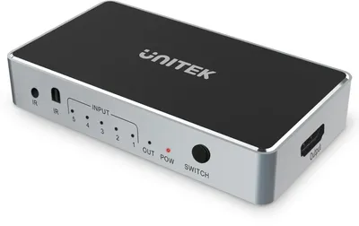 Productafbeelding van Unitech V1110A, HDMI, 1.4b, Zwart, Grijs, 480p, 720p, 1080i, 1080p, 3840 x 2160 pixels, 4K DCI