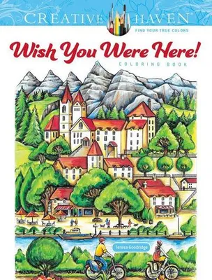 Obrázok produktu pre Creative Haven Wish You Were Here! Coloring Book