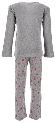 Produktbild von Paw Patrol Skye Kinder Mädchen Pyjama Schlafanzug , Farbe:Grau, Größe:98