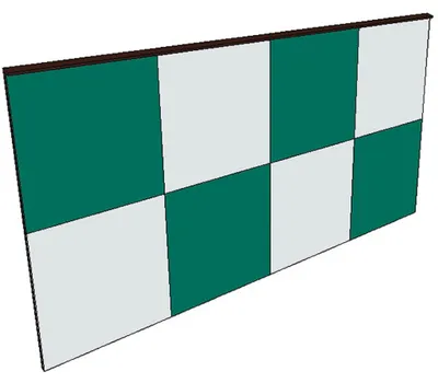 Produktbild von Sport-Thieme Boulderwand-Bausatz "Outdoor Sport", Höhe 2,48 m, 496 cm, Ohne Überhang
