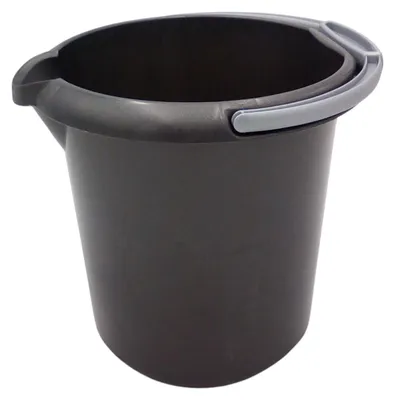 Produktbild von Eimer rund 5 l mit Ausguss Haushaltseimer Kunststoff Putzeimer Wassereimer