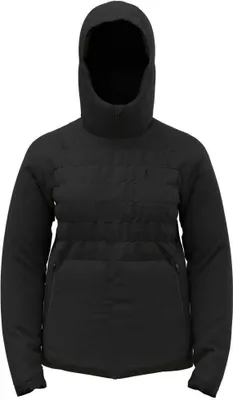 Produktbild von Odlo Ascent S-thermic Hooded Jacke Schwarz M Frau Schwarz M