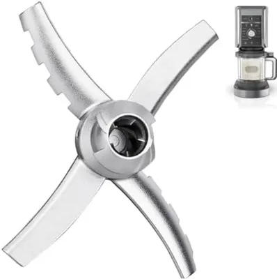 Produktbild von PolkaHome® Ersatz-Messerset für Mixer zur Eiszubereitung – 4-teilige Edelstahlmesser, einfache Montage