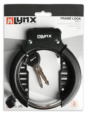 Immagine prodotto di Lynx art2 Frameslot - Acciaio temperato da 10 mm - Nero
