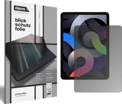 Produktbild von Blickschutzfolie für Apple iPad Air 10.9 Zoll (2020) matt Schutzfolie Folie Display Schutz dipos