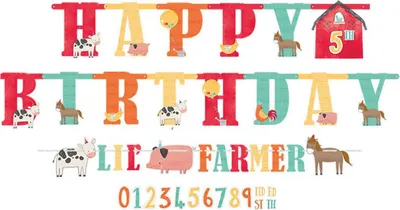 Image de Set de guirlandes Ferme 2 pcs.