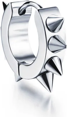 Produktbild von Mono-Ohrring   Kreisförmig GioiaPura Silber   Kollektion Hoop - mann