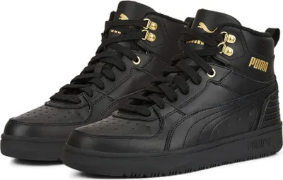 Produktbild von Puma Sneaker 'Rebound Rugged' black-black-puma team gold, Neutral EU:39 EU