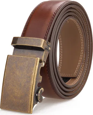 Produktbild von SAMTOBELY Gürtel Herren Automatik Gürtel mit Automatikschließe-3,5cm Breite
