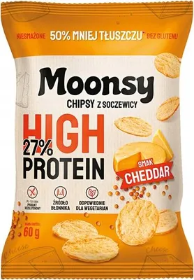 Immagine prodotto di Barrette proteiche Cheddar Moonsy 60 g