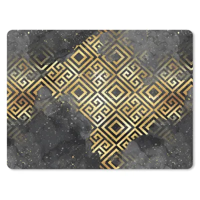 Produktbild von MuchoWow® Mauspad Mousepad Gold - Marmor - Muster 23x19 cm - Mousepads - Maus Mat - Pad - Mausunterlage - Schreibtischunterlage - Mauspad