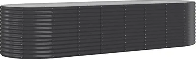 Produktbild von vidaXL Hochbeet Verzinkter Stahl 322x100x68 cm Anthrazit