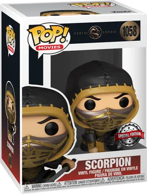 Produktbild von Mortal Kombat - Scorpion 1058 Special Edition - Funko Pop! - Vinyl Figur