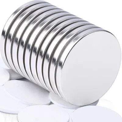 Produktbild von Starke Neodym-Scheibenmagneten - Set von 10 - 32 x 3 mm - Langlebig