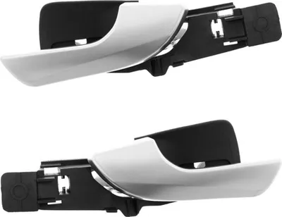 Image de Poignée de porte Intérieur GAUCHE + DROITE AVANT ARGENT pour Alfa Romeo Giulietta 2010-