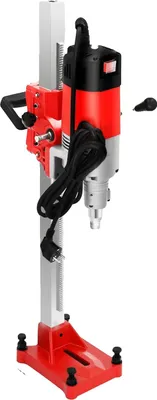 Image de Carotteuse, moteur 2300W, profondeur réglable, rouge/noir